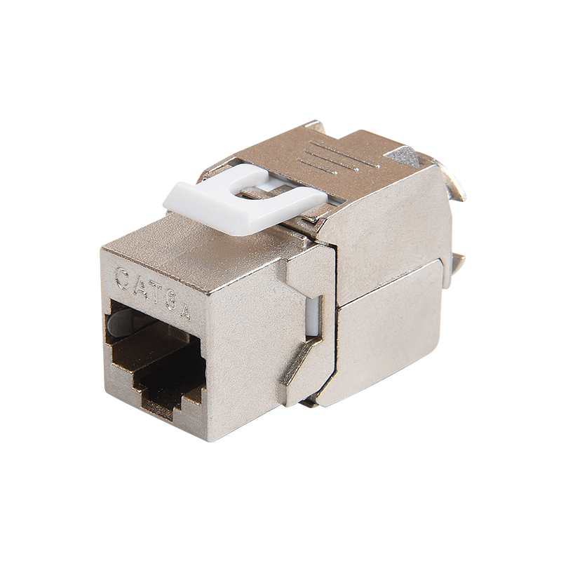 SMT-1061T8C6A-FTP 180 darjah dilindungi CAT6A Toolless Keystone Jack