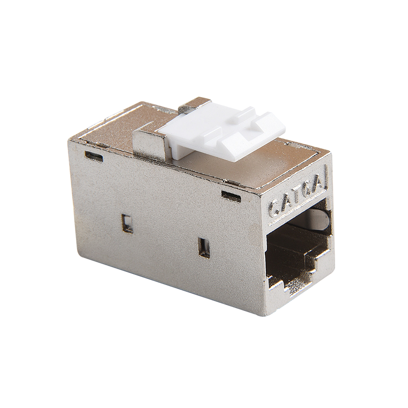 SMT-1024T8C6A-FTP dilindungi CAT6A inline coupler