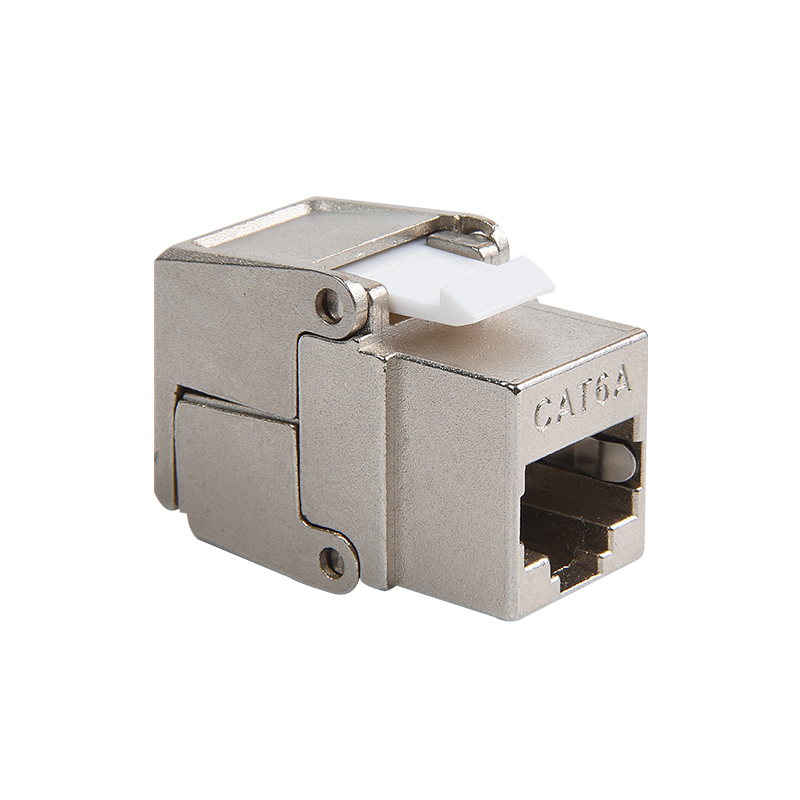 SMT-1049T8C6A-FTP 180 darjah dilindungi CAT6A Toolless Keystone Jack