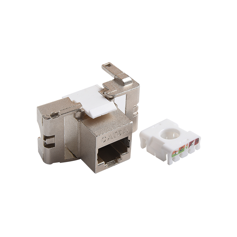 SMT-1038T8C6A-FTP 180 darjah dilindungi Toolless Keystone Jack Body Short